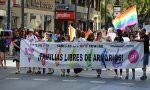 Pancarta de Familias por la Diversidad